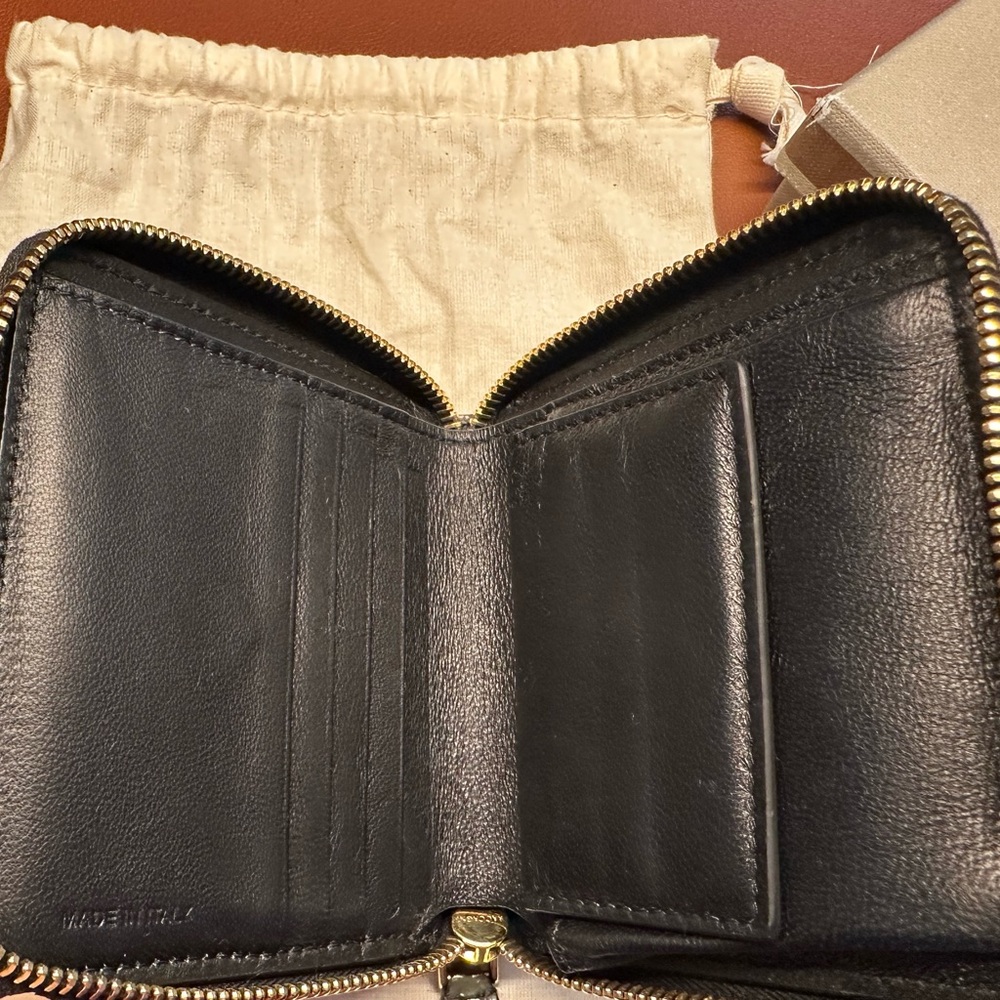 Marni Olive Leather Zip Wallet - Picture 5 of 5